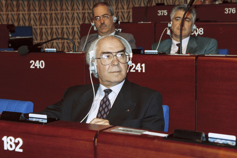 Fotagrafa 26: MEP Artur da CUNHA OLIVEIRA during the plenary session at the EP in Strasbourg