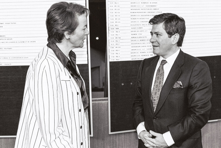 Hedwig KEPPELHOFF-WIECHERT meets with MEPs