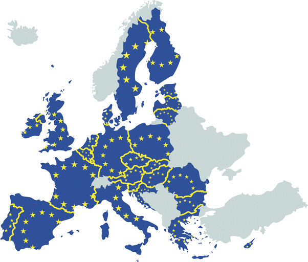 Zdjęcie 12: 28 EU Member states map