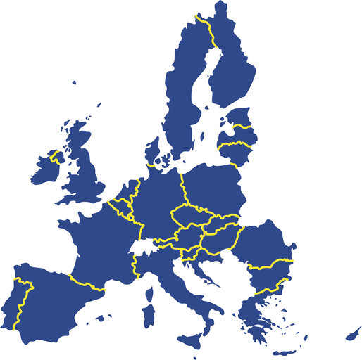 Fotografija 6: 28 EU Member states map