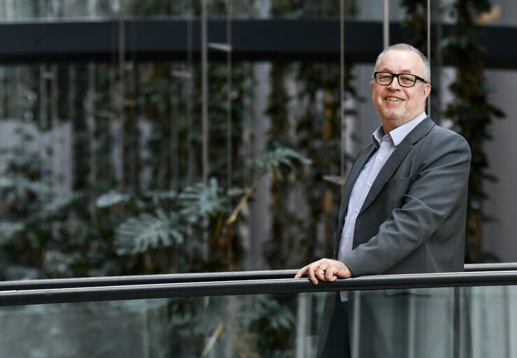 Fotografie 12: Michael DETJEN in the European Parliament in Strasbourg