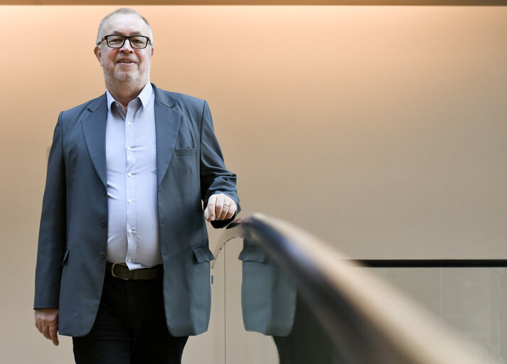 Fotografie 10: Michael DETJEN in the European Parliament in Strasbourg