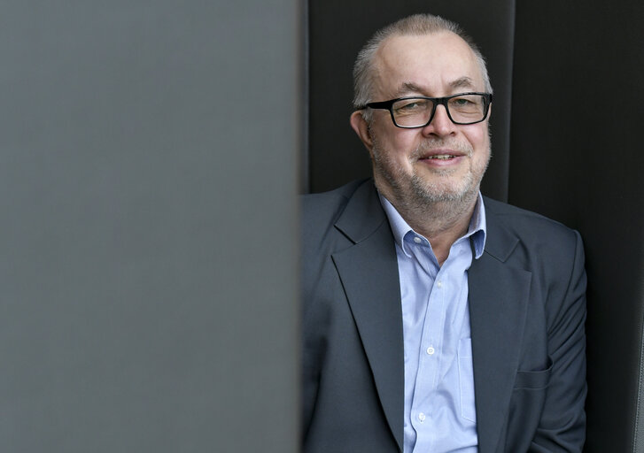 Fotografie 3: Michael DETJEN in the European Parliament in Strasbourg