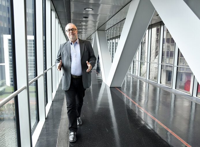 Fotografie 8: Michael DETJEN in the European Parliament in Strasbourg