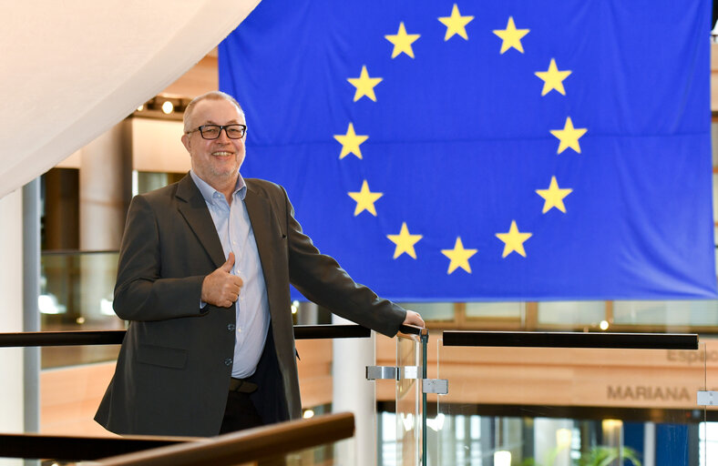 Fotografie 13: Michael DETJEN in the European Parliament in Strasbourg