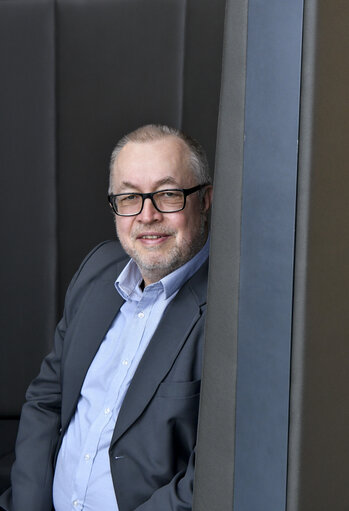 Fotografie 2: Michael DETJEN in the European Parliament in Strasbourg