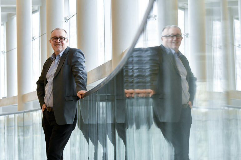 Fotografie 6: Michael DETJEN in the European Parliament in Strasbourg