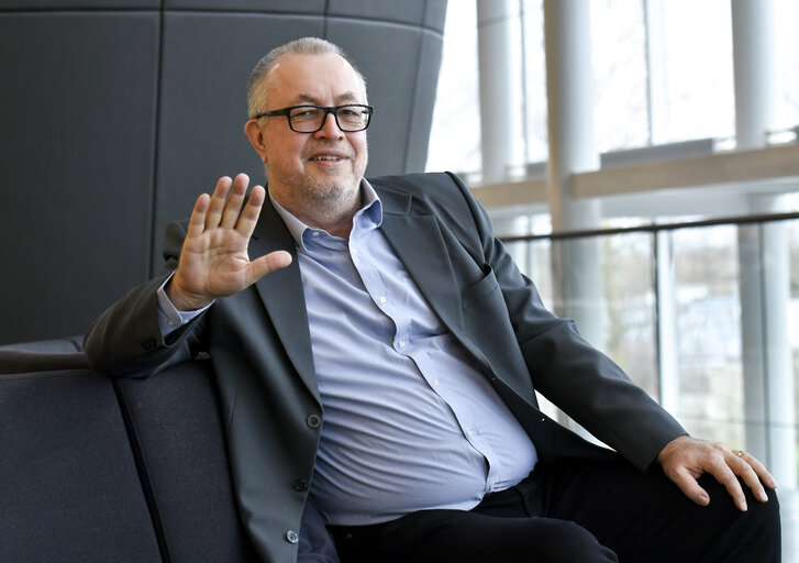 Fotografie 4: Michael DETJEN in the European Parliament in Strasbourg