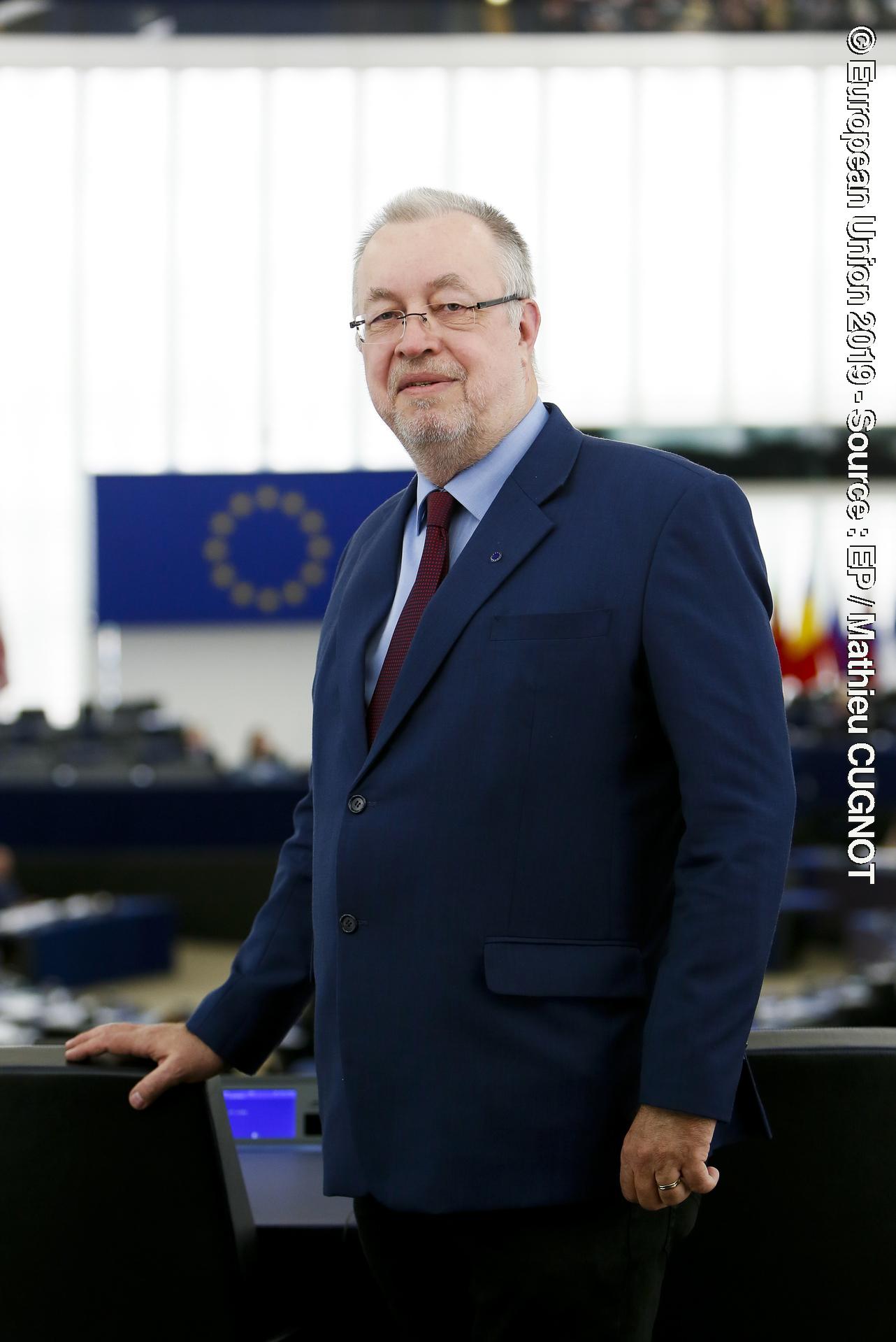 Michael DETJEN in the EP in Strasbourg