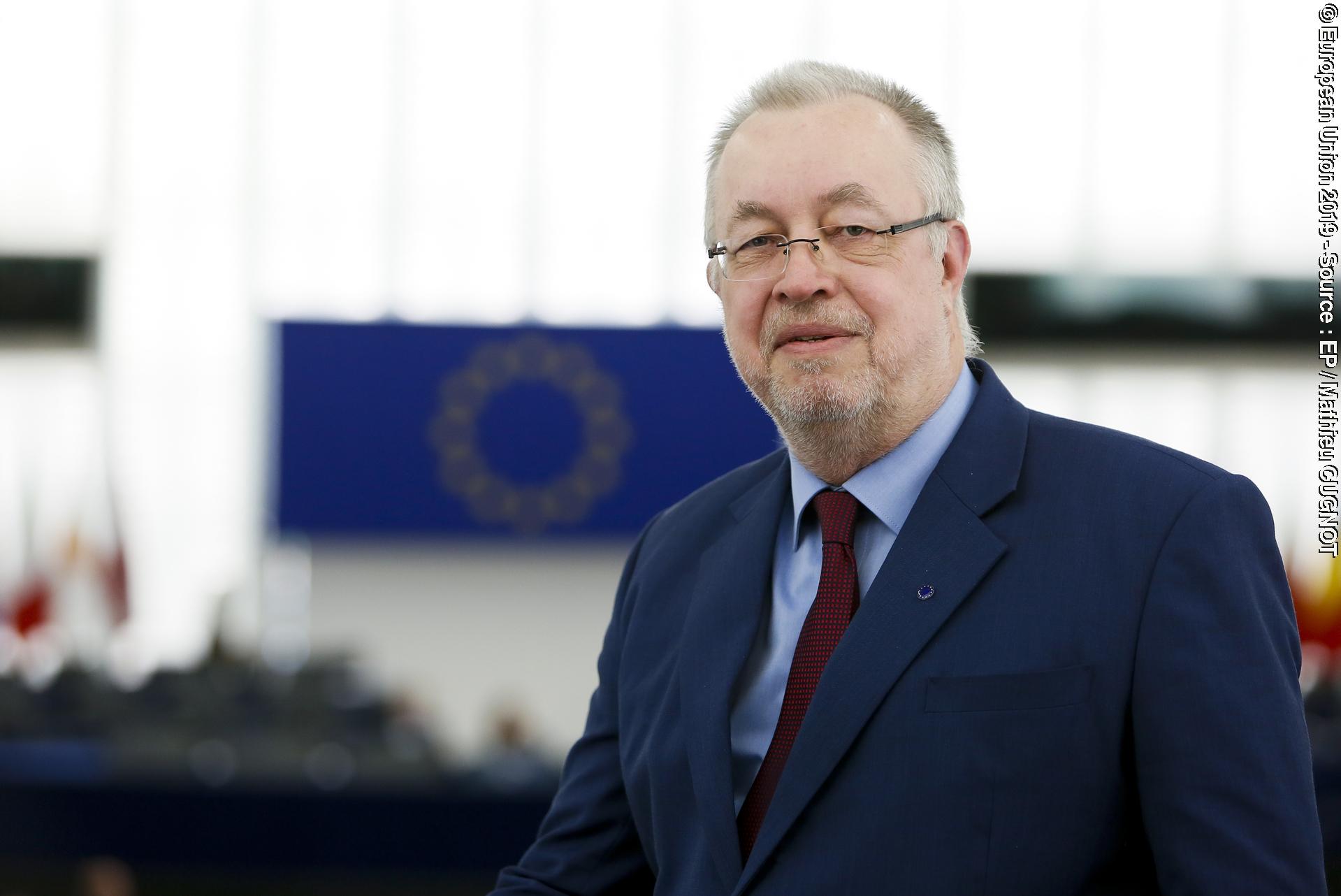 Michael DETJEN in the EP in Strasbourg