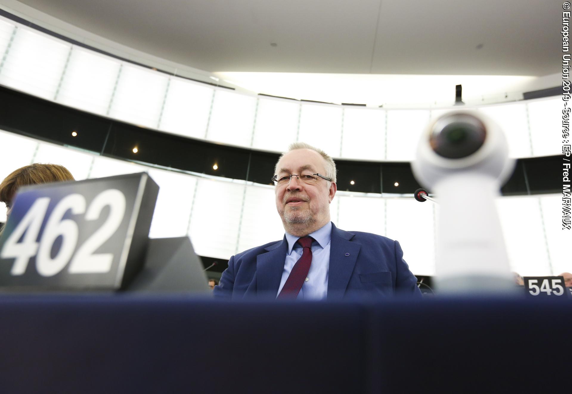 Michael DETJEN in the EP in Strasbourg