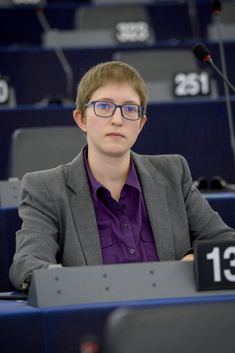 Photo 38: Plenary session week 40 2017 in Strasbourg - Preparation of the European Council meeting of 19 and 20 October 2017 - Council and Commission statements