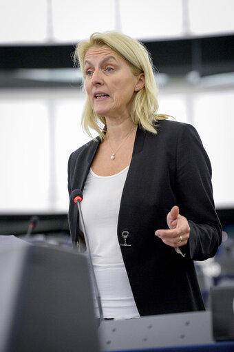 Photo 27: Plenary session week 40 2017 in Strasbourg - Preparation of the European Council meeting of 19 and 20 October 2017 - Council and Commission statements