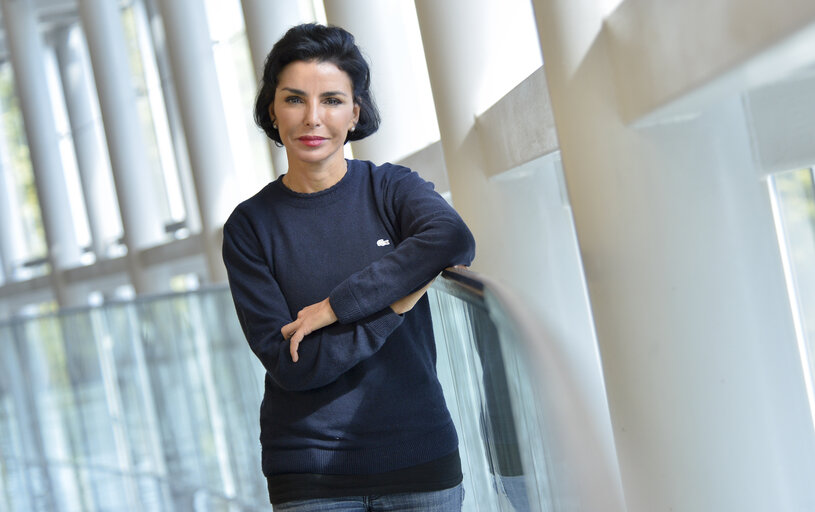 Foto 7: Rachida DATI in the European Parliament in Strasbourg