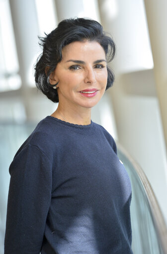 Foto 4: Rachida DATI in the European Parliament in Strasbourg