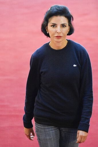 Foto 2: Rachida DATI in the European Parliament in Strasbourg