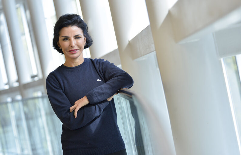 Foto 6: Rachida DATI in the European Parliament in Strasbourg