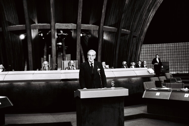 Fotografie 4: Plenary session in Strasbourg in  June 1978.