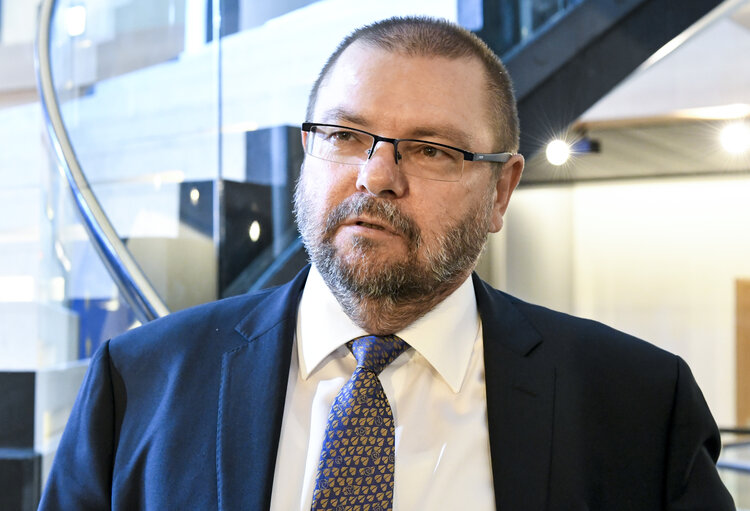 Fotografija 10: Robert Jaroslaw IWASKIEWICZ in the European Parliament in Strasbourg