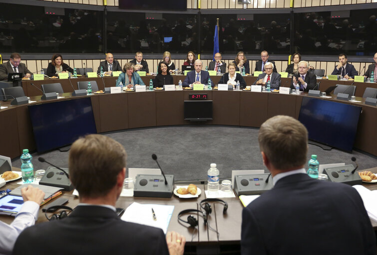 Fotografi 33: Conference of Committee Chairs - Annual meeting with the College of Commissioners - Cluster D: Internal Market, Industry and Digital Single Market