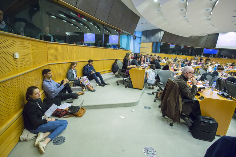 Fotografie 14: CULT-EMPL Joint public hearing - ' European Solidarity Corps '