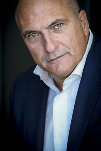 Andrea COZZOLINO in the European Parliament in Strasbourg