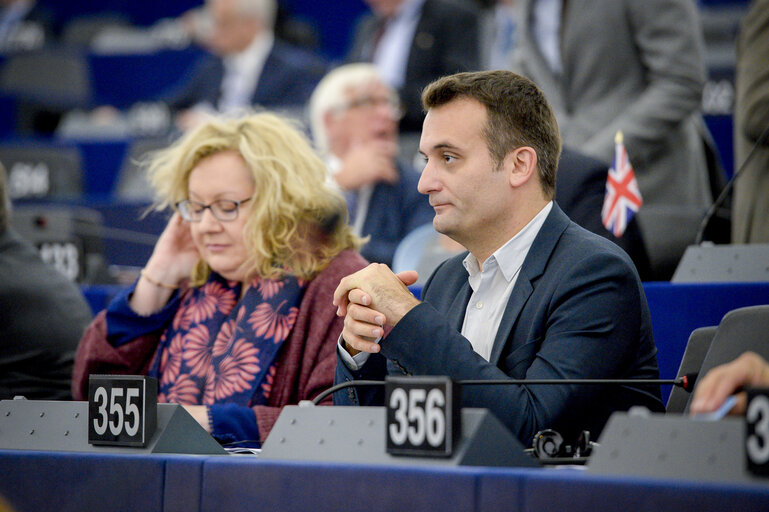 Photo 18 : Plenary session week 40 2017 in Strasbourg - Preparation of the European Council meeting of 19 and 20 October 2017 - Council and Commission statements