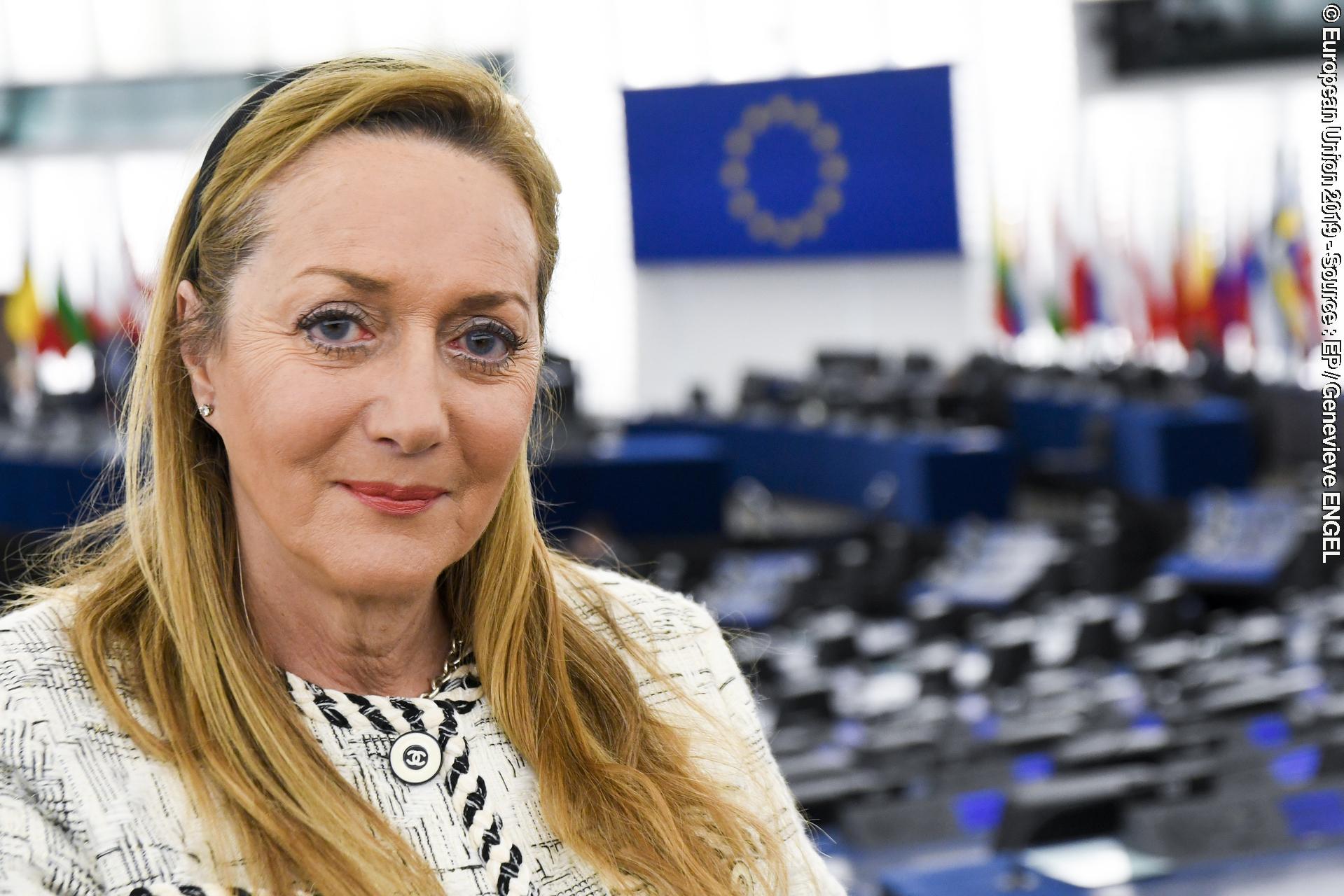 Marlene MIZZI in the EP in Strasbourg