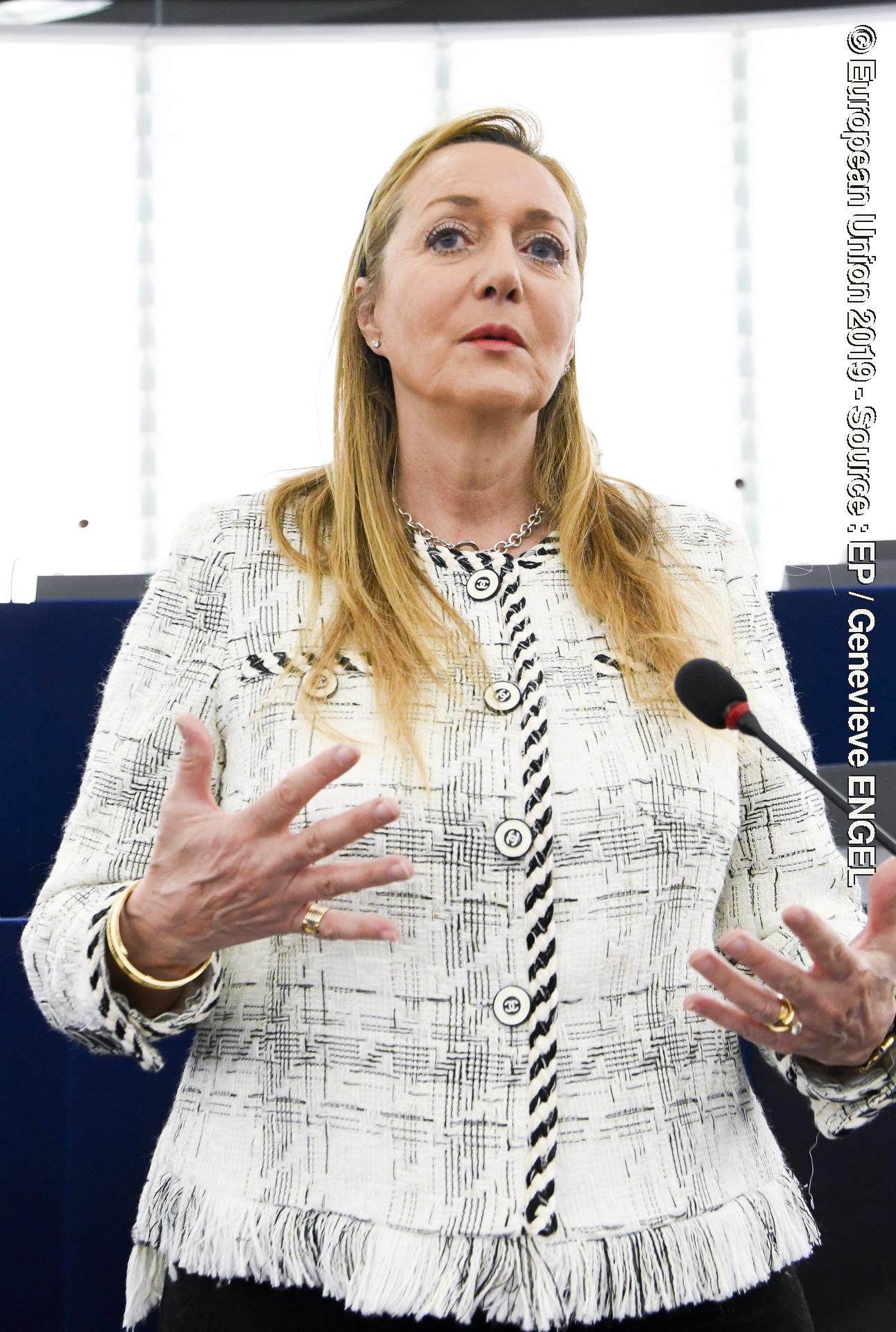 Marlene MIZZI in the EP in Strasbourg