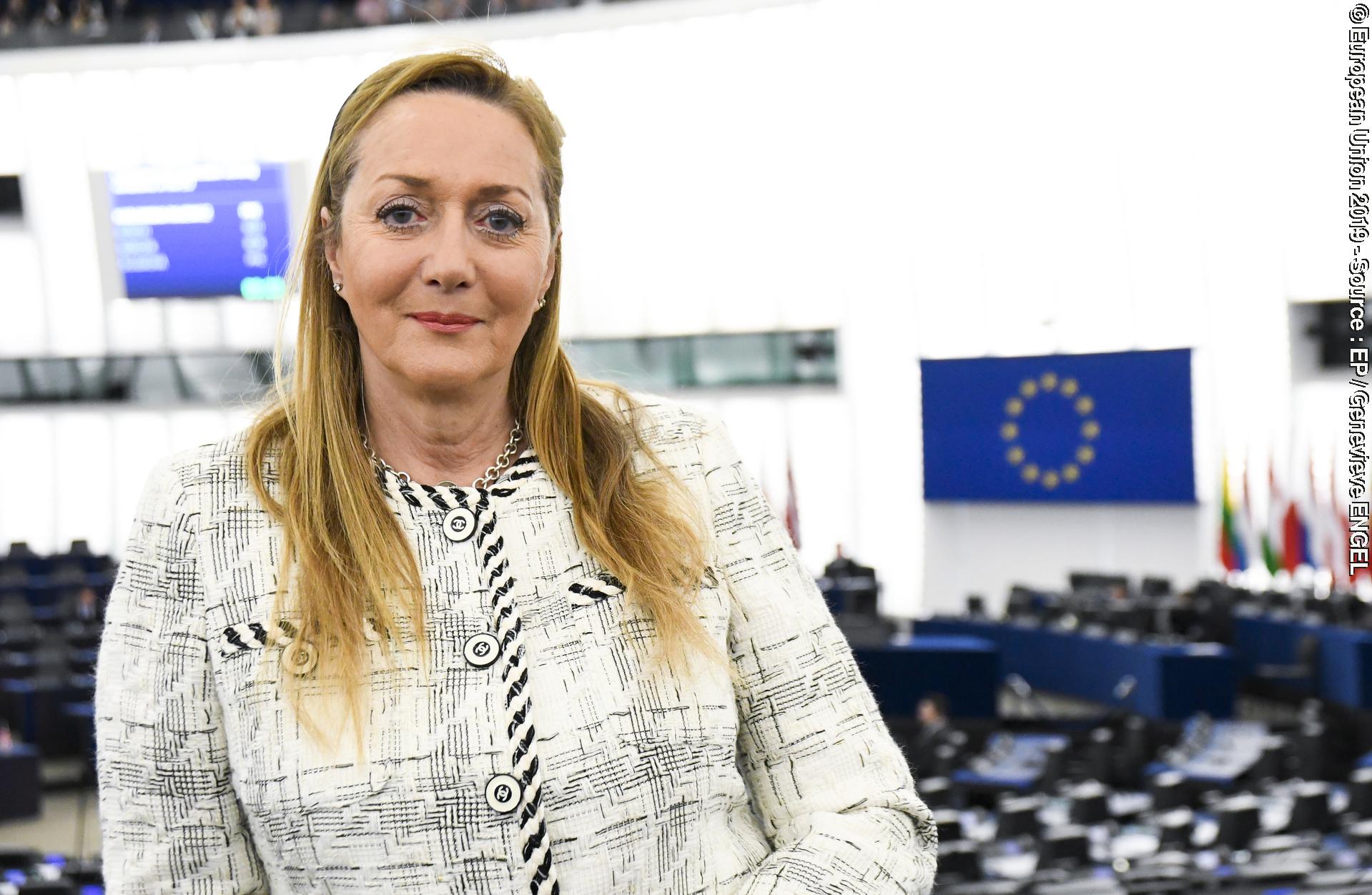 Marlene MIZZI in the EP in Strasbourg