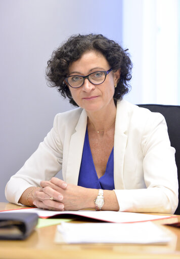 Fotografie 16: Christelle LECHEVALIER in the European Parliament in Brussels