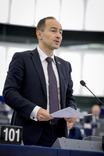 Photo 33: Plenary session week 40 2017 in Strasbourg - Preparation of the European Council meeting of 19 and 20 October 2017 - Council and Commission statements