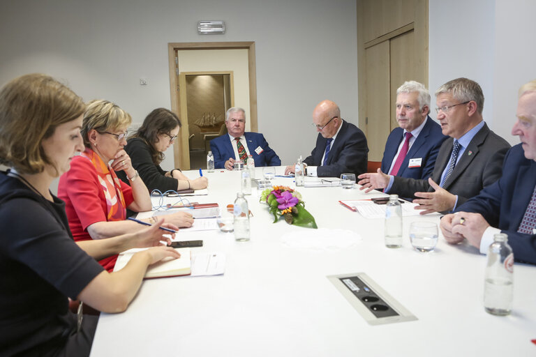 Fotogrāfija 2: Meeting with the British - Irish Parliamentary Assembly