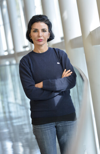 Foto 9: Rachida DATI in the European Parliament in Strasbourg