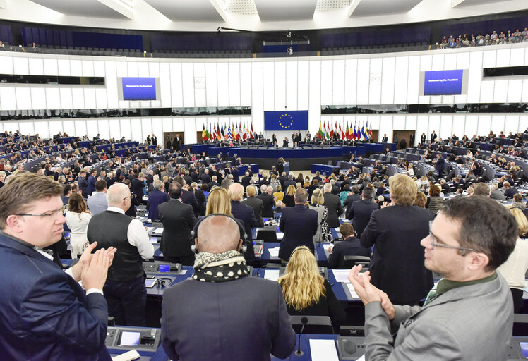 Foto 12: Plenary session Week 27 2017 in Strasbourg