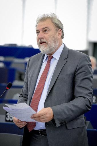 Fotografie 2: Plenary session week 40 2017 in Strasbourg - Preparation of the European Council meeting of 19 and 20 October 2017 - Council and Commission statements