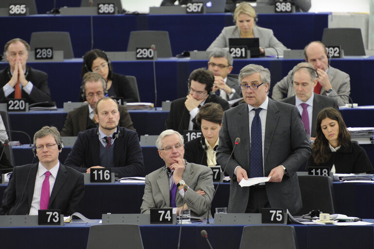 Plenary Session in Strasbourg - Week 7 - 2012