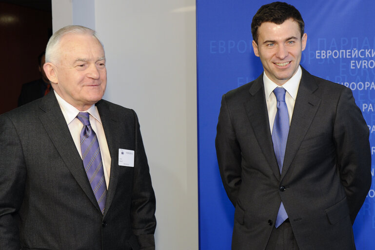 Fotografia 4: EP President meets with the leader of the of the Democratic Left Alliance