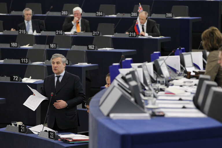 Снимка 12: Plenary Session in Strasbourg - Week 3 - 2012