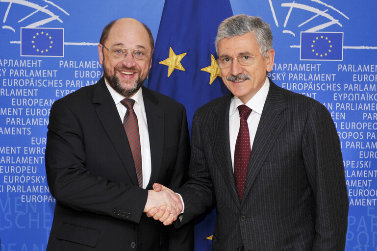 Foto 2: EP President meets with the Secretary General of FEPS