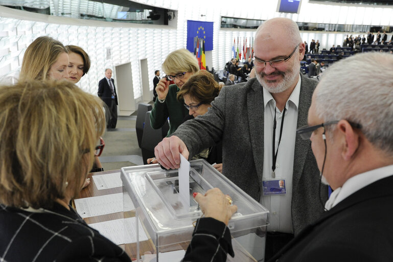 Foto 15: Elections of the Vice Presidents of European Parliament - 3rd Ballot