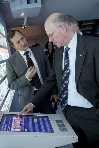 Fotografija 18: Bundestag President Norbert LAMMERT visits the Parlamentarium