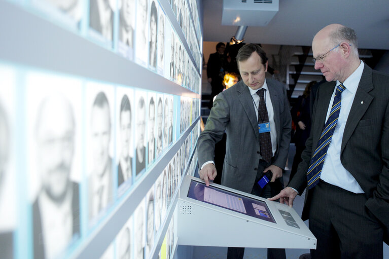 Fotografija 17: Bundestag President Norbert LAMMERT visits the Parlamentarium