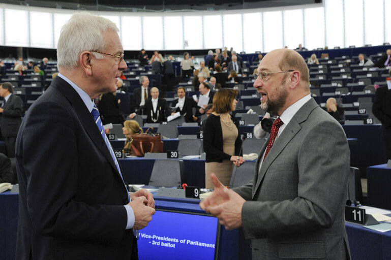 Foto 6: Elections of the Vice Presidents of European Parliament - 3rd Ballot