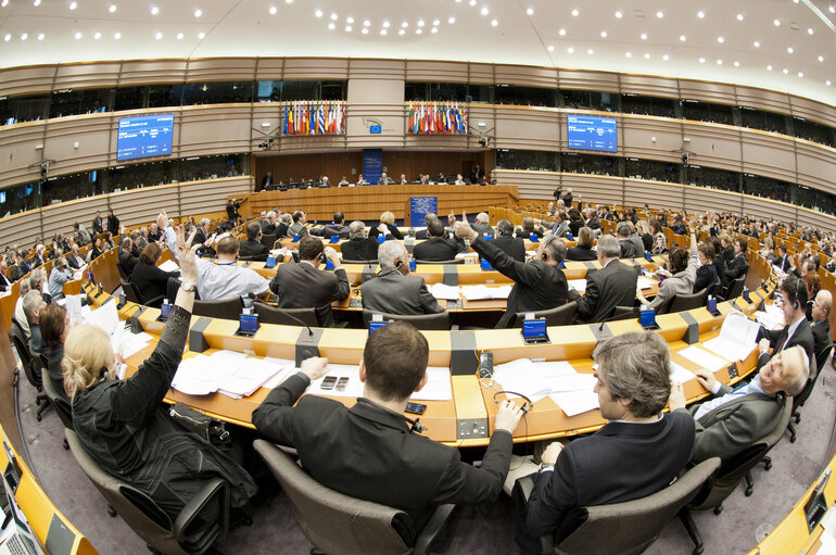 Fotogrāfija 4: Plenary Session in Brussels - Week 5 - 2012