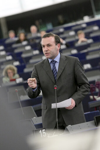 Plenary Session in Strasbourg - Week 3 - 2012