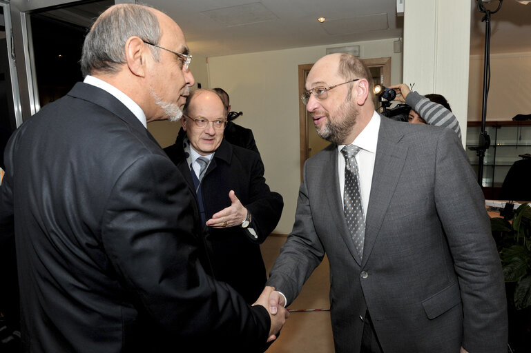 Fotografia 13: EP President meets with Prime Minister of Tunisia.