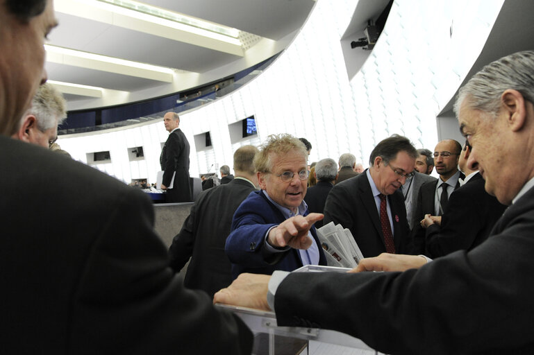 Foto 19: Elections of the Vice Presidents of European Parliament - 3rd Ballot