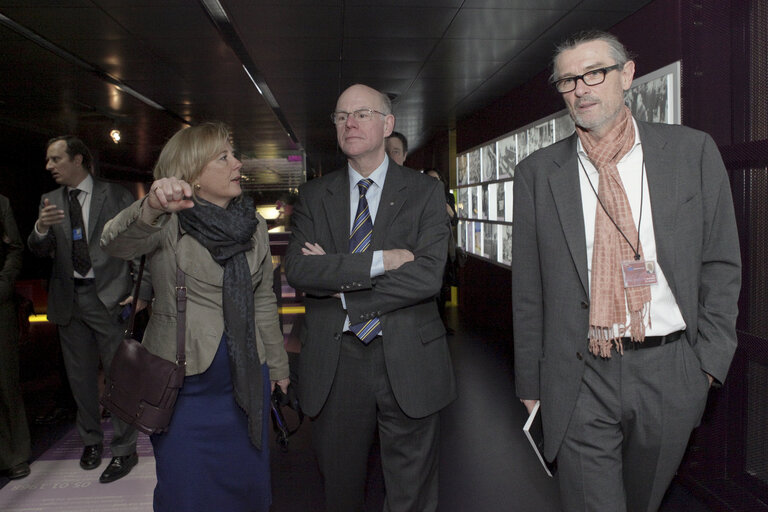 Fotografija 25: Bundestag President Norbert LAMMERT visits the Parlamentarium