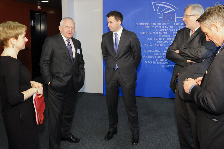 Fotografia 5: EP President meets with the leader of the of the Democratic Left Alliance